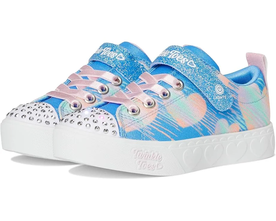 Кроссовки SKECHERS KIDS Heart Steps 314621L (Little Kid), Blue/Multi