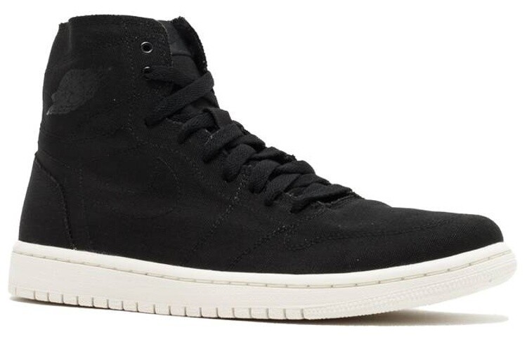 Кеды Jordan Air Jordan 1 Vintage, черный/белый — фото 2