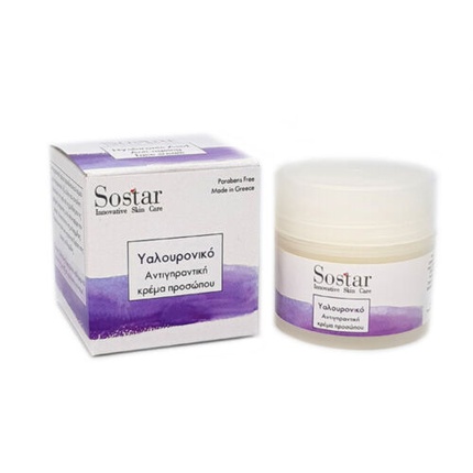

Крем для лица Focus Anti-Aging с гиалуроновой кислотой 50 мл Sostar