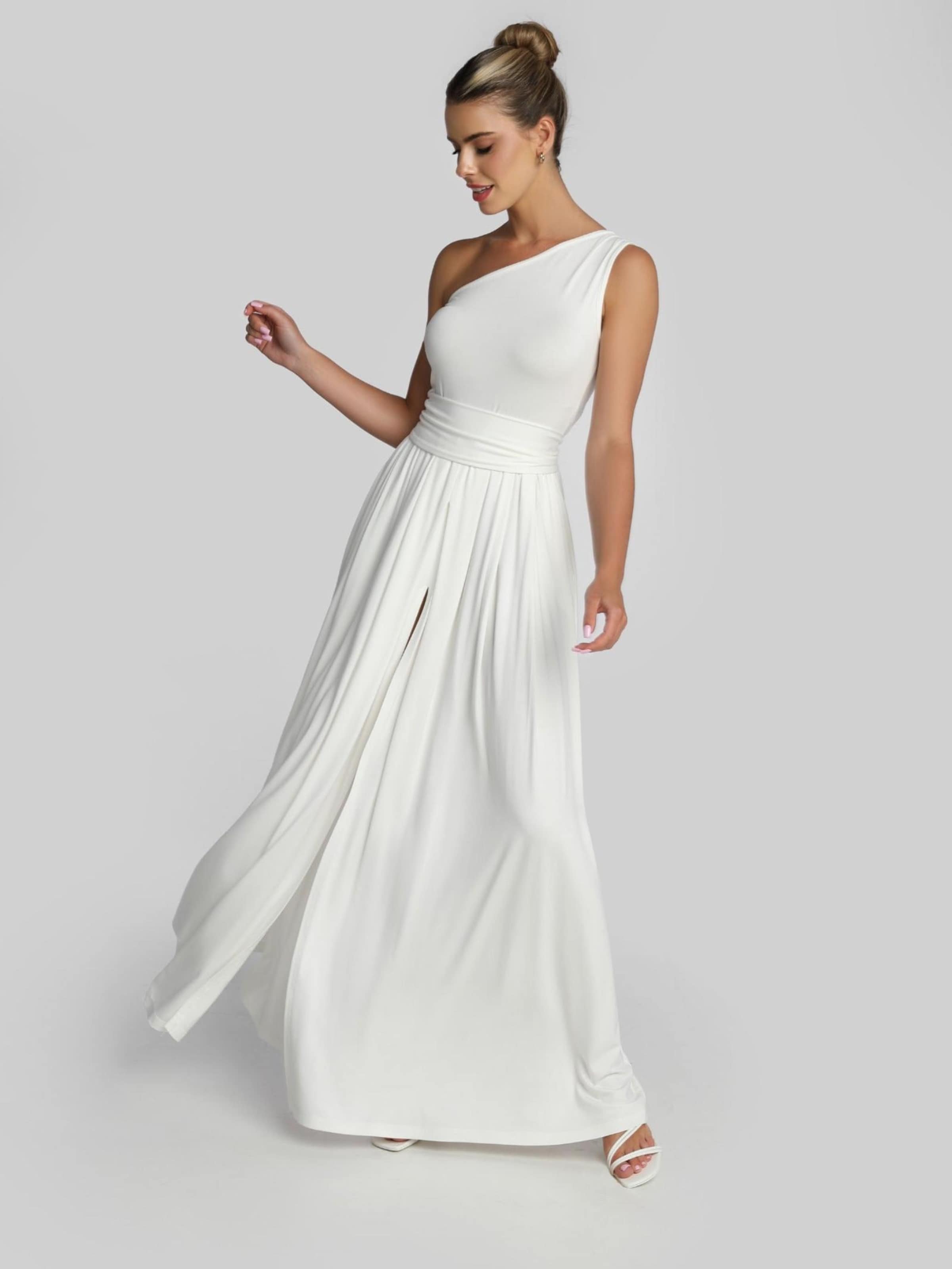 

Madnezz House Платье 'Erin Wild' в цвете экрю