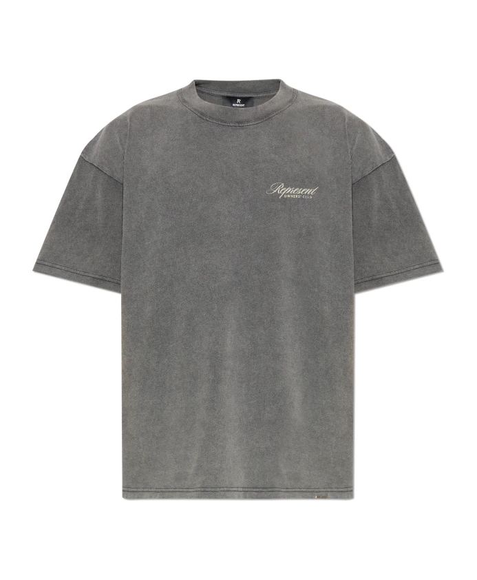 

Футболка с изображением чистокровной лошади Represent, серый