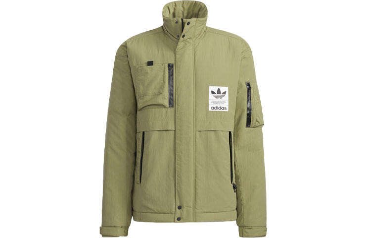 

Стеганая куртка мужская зеленая Adidas Originals, зеленый