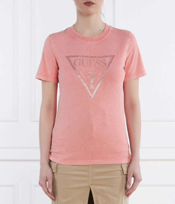 

Футболка Guess Jeans Regular Fit, красный