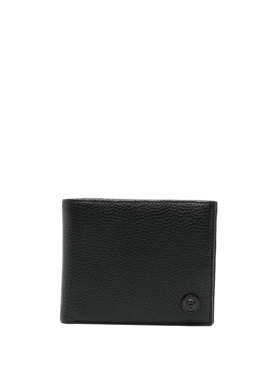 

Just Cavalli бумажник из зернистой кожи, черный