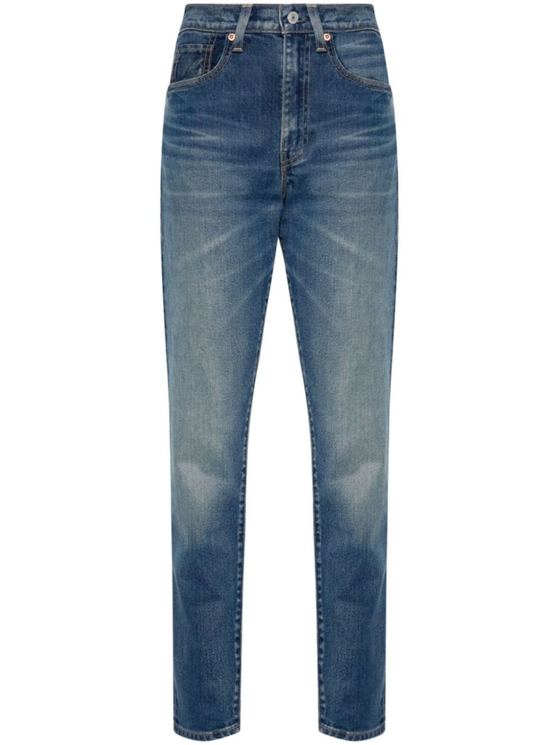 

Levi's джинсы бойфренды с высокой посадкой, синий