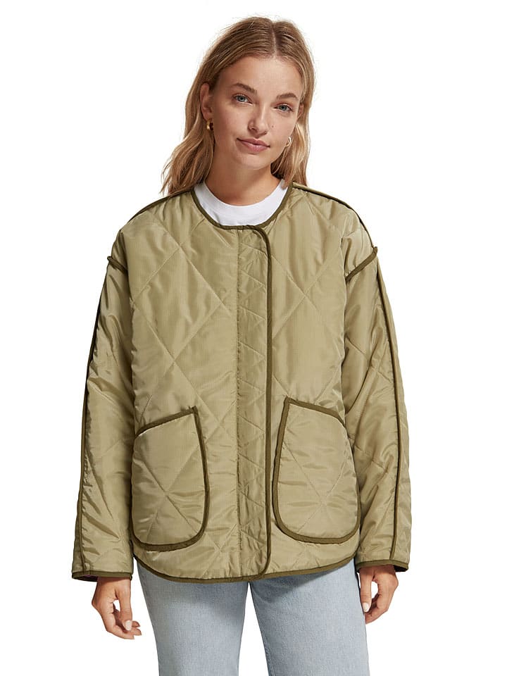 

Куртка Scotch & Soda, оливковый