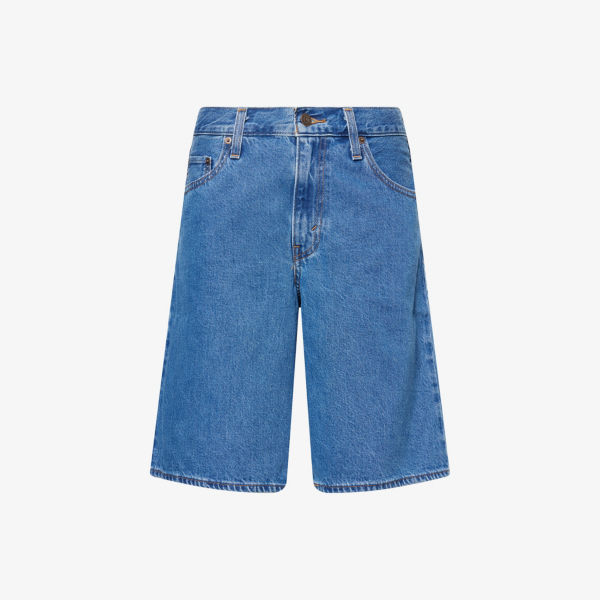 

Мешковатые джинсовые шорты Dad Mid-Rise Levis, цвет foolish love
