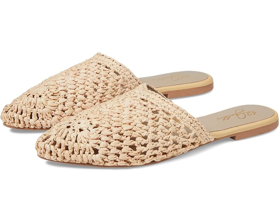 

Туфли на плоской подошве 42 GOLD Carmella, цвет Natural Raffia