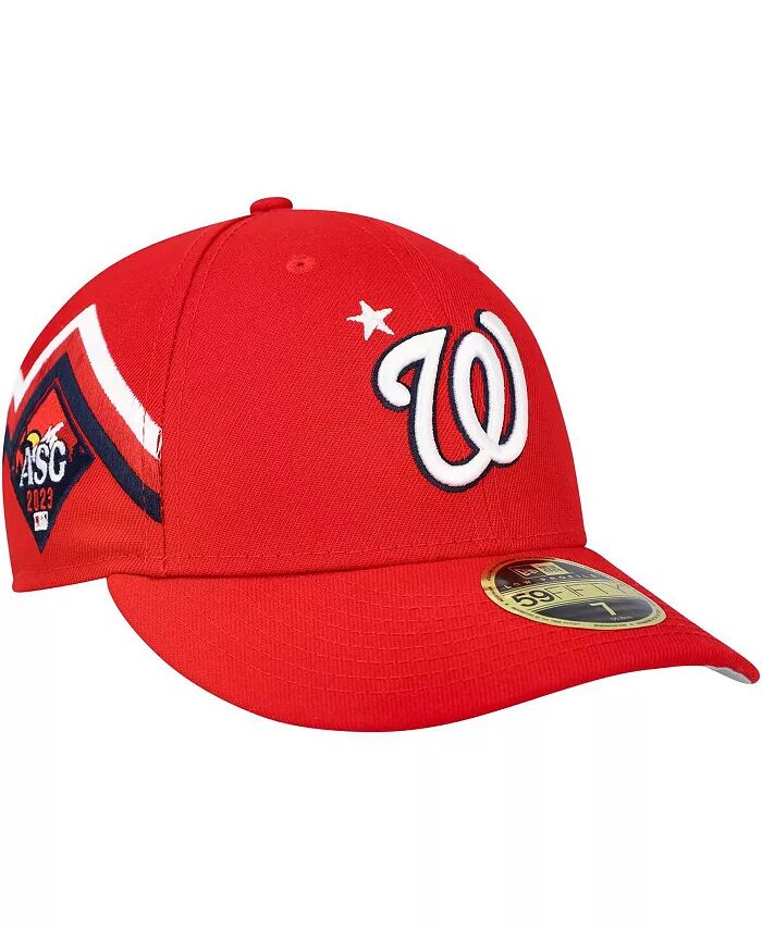 

Мужская красная кепка Washington Nationals 2023 MLB All-Star Game Workout Low Profile 59FIFTY Fitted Hat New Era