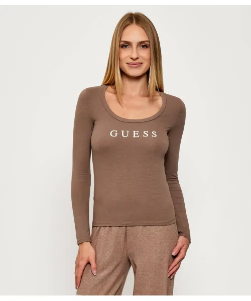

Новая блузка Кэрри Slim fit Guess Underwear, бежевый