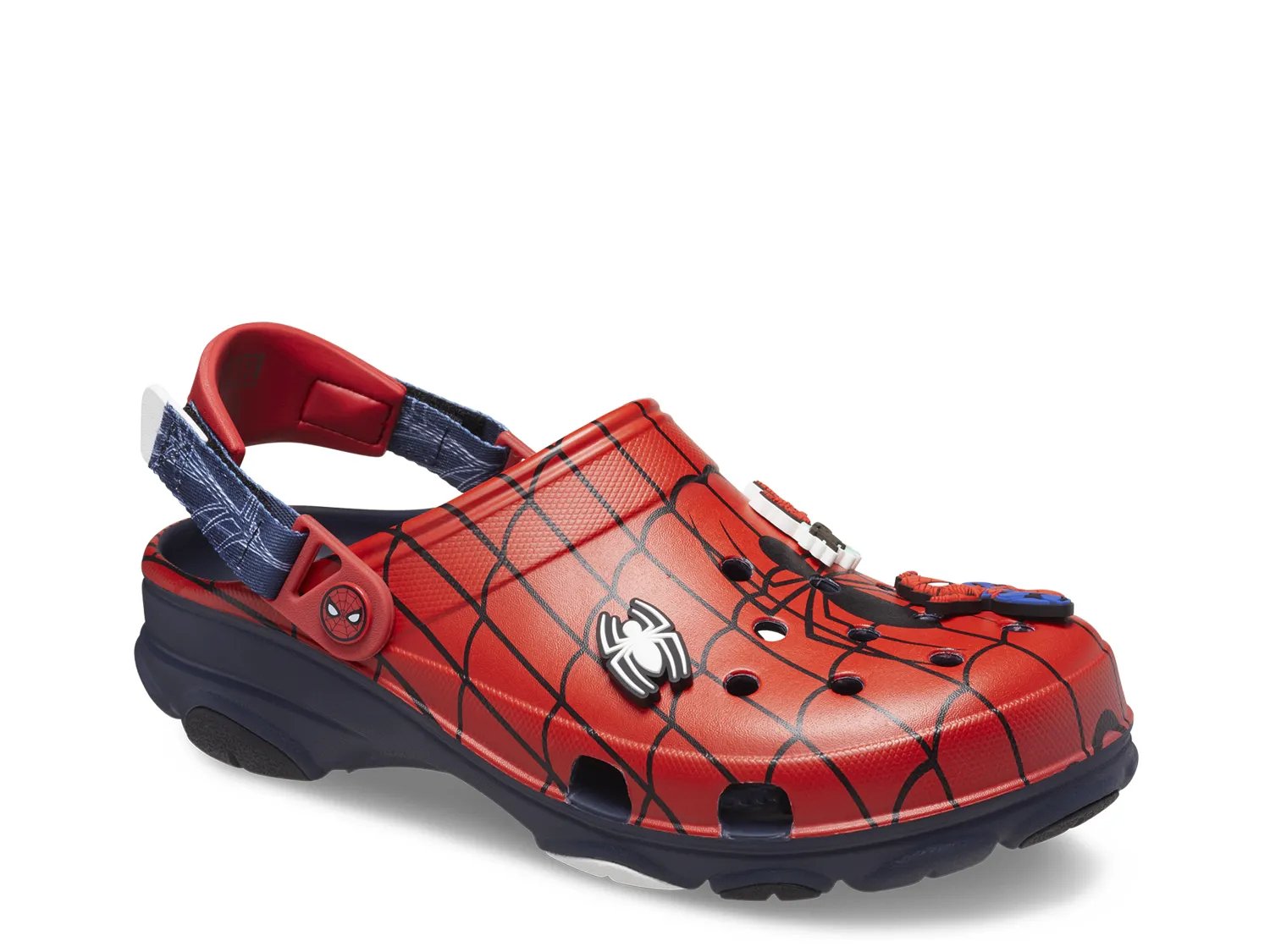 

Сабо Crocs Classic All Terrain Spider-Man Clog - Men's, красный/темно-синий