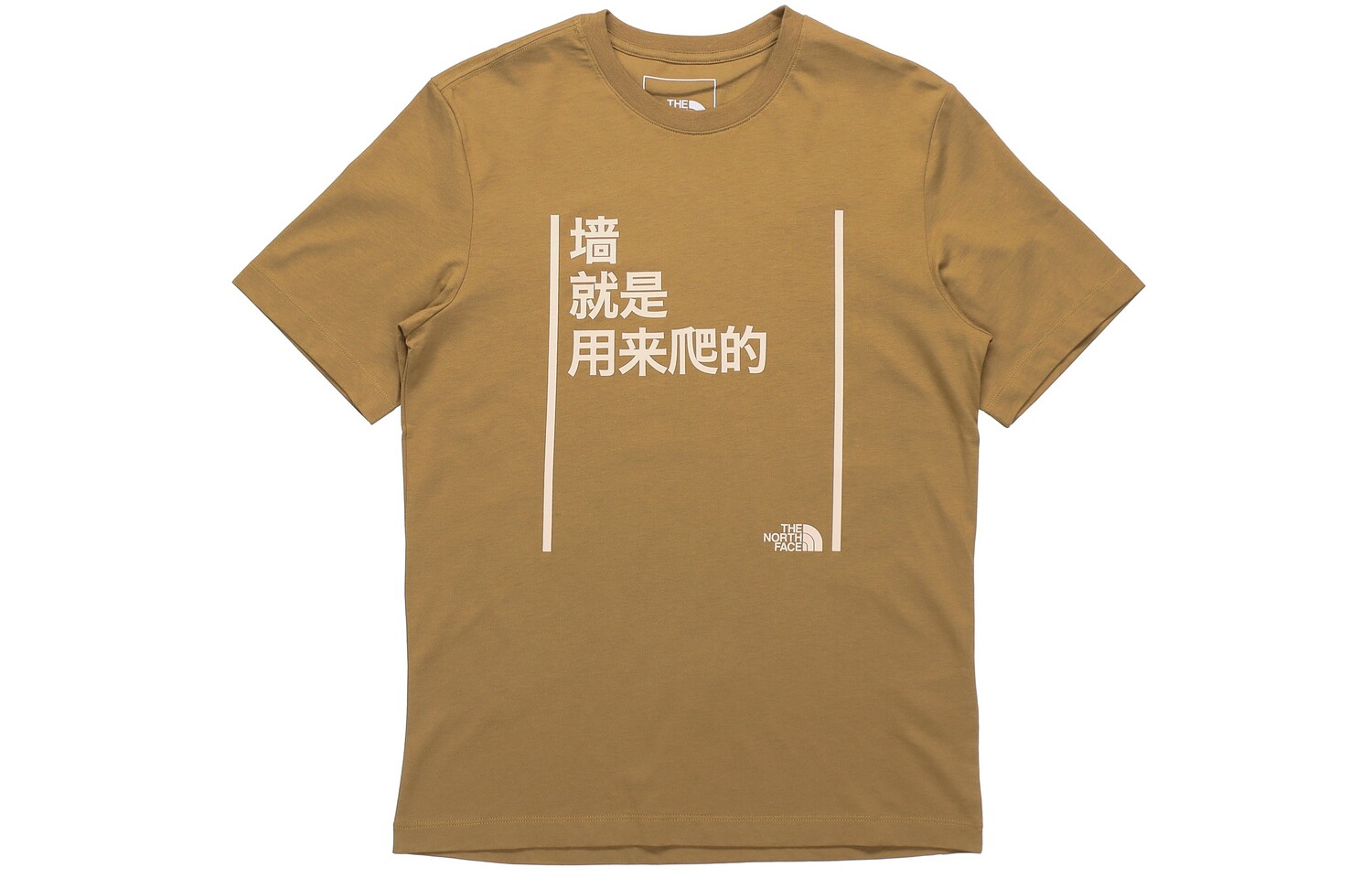 

Футболка унисекс THE NORTH FACE, цвет Brown