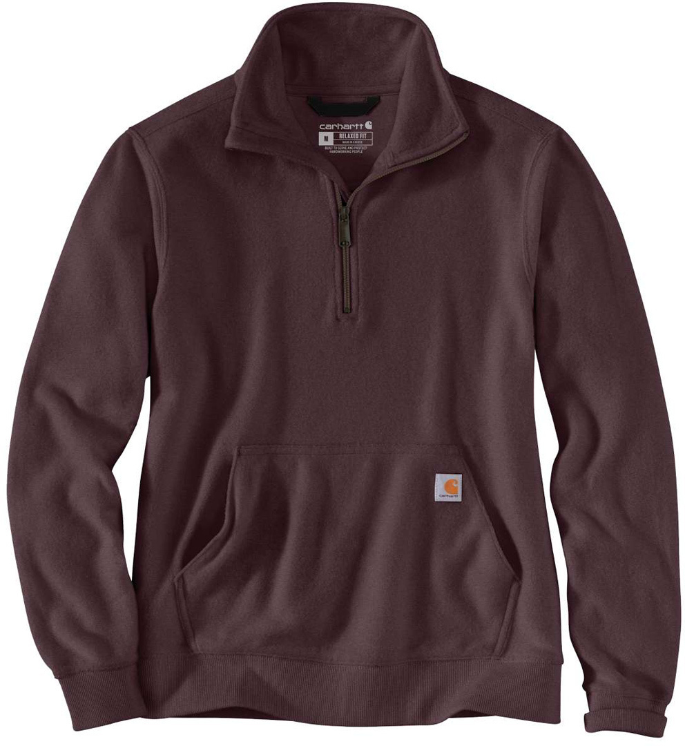 

Толстовка Carhartt Midweight Half Zip Ladies Sweatshirt, цвет Dark Violet