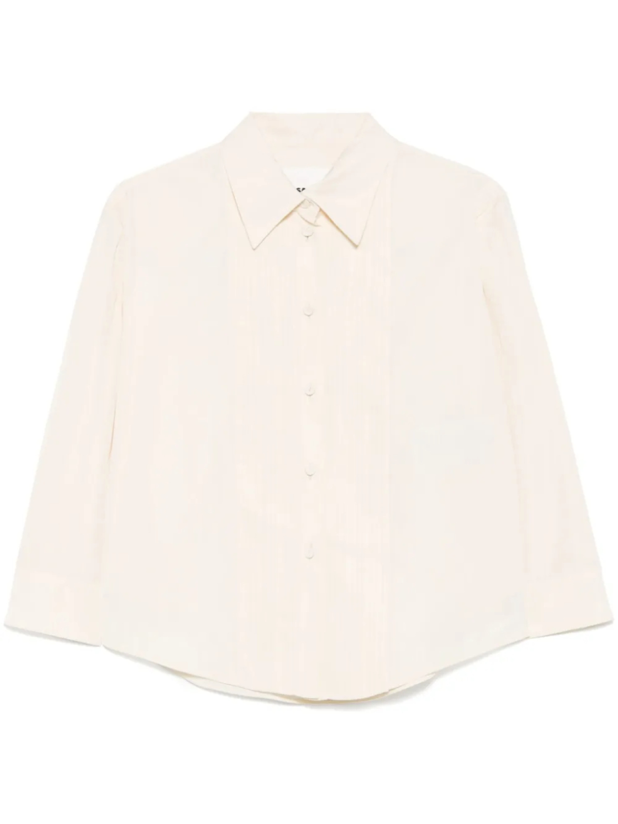 

Рубашка из тафты Jil Sander, нейтральный