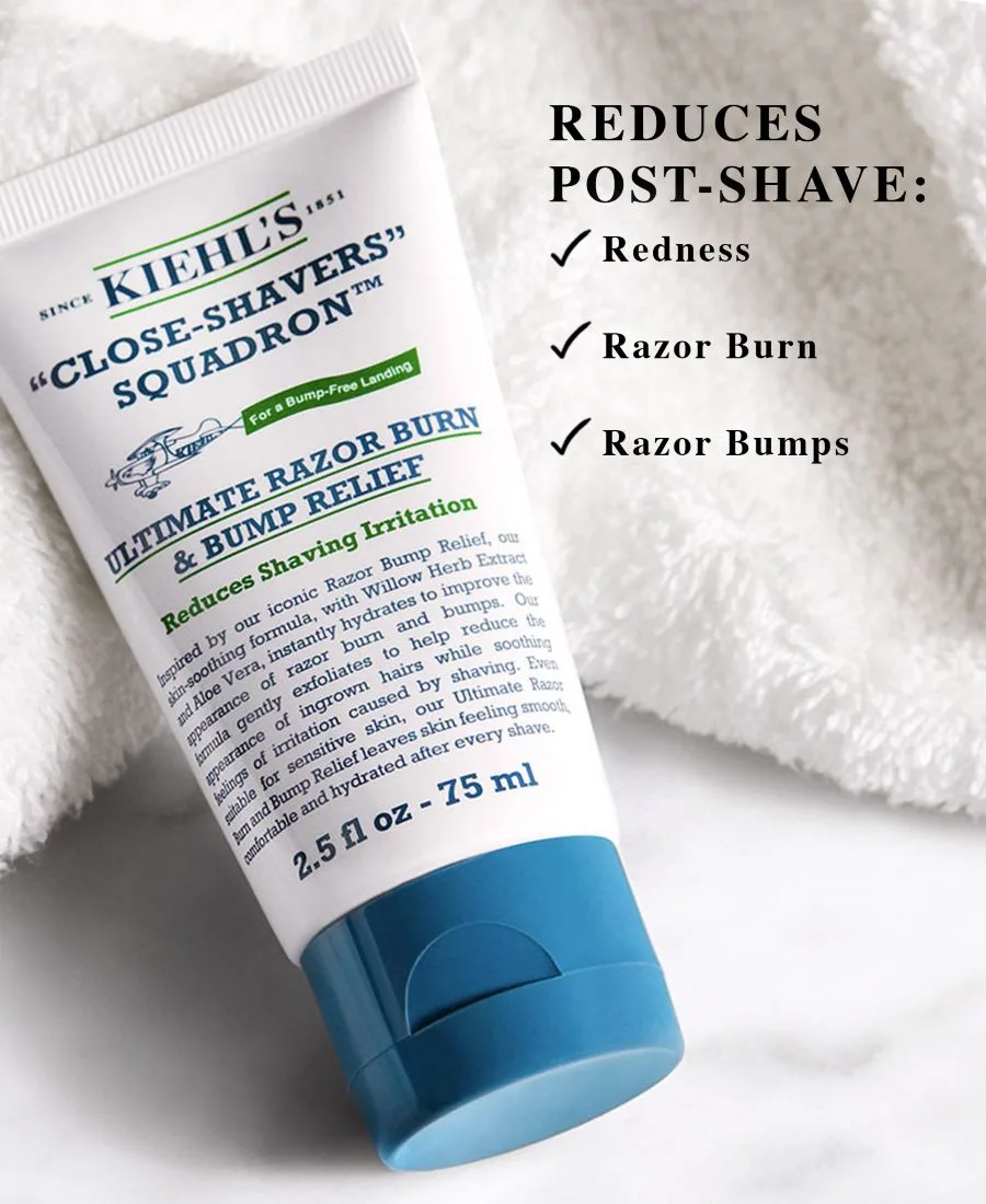 Kiehl's Since 1851 Средство от раздражения и высыпаний после бритья Ultimate Rase Burn & Bump Relief, 2,5 унции — фото 2