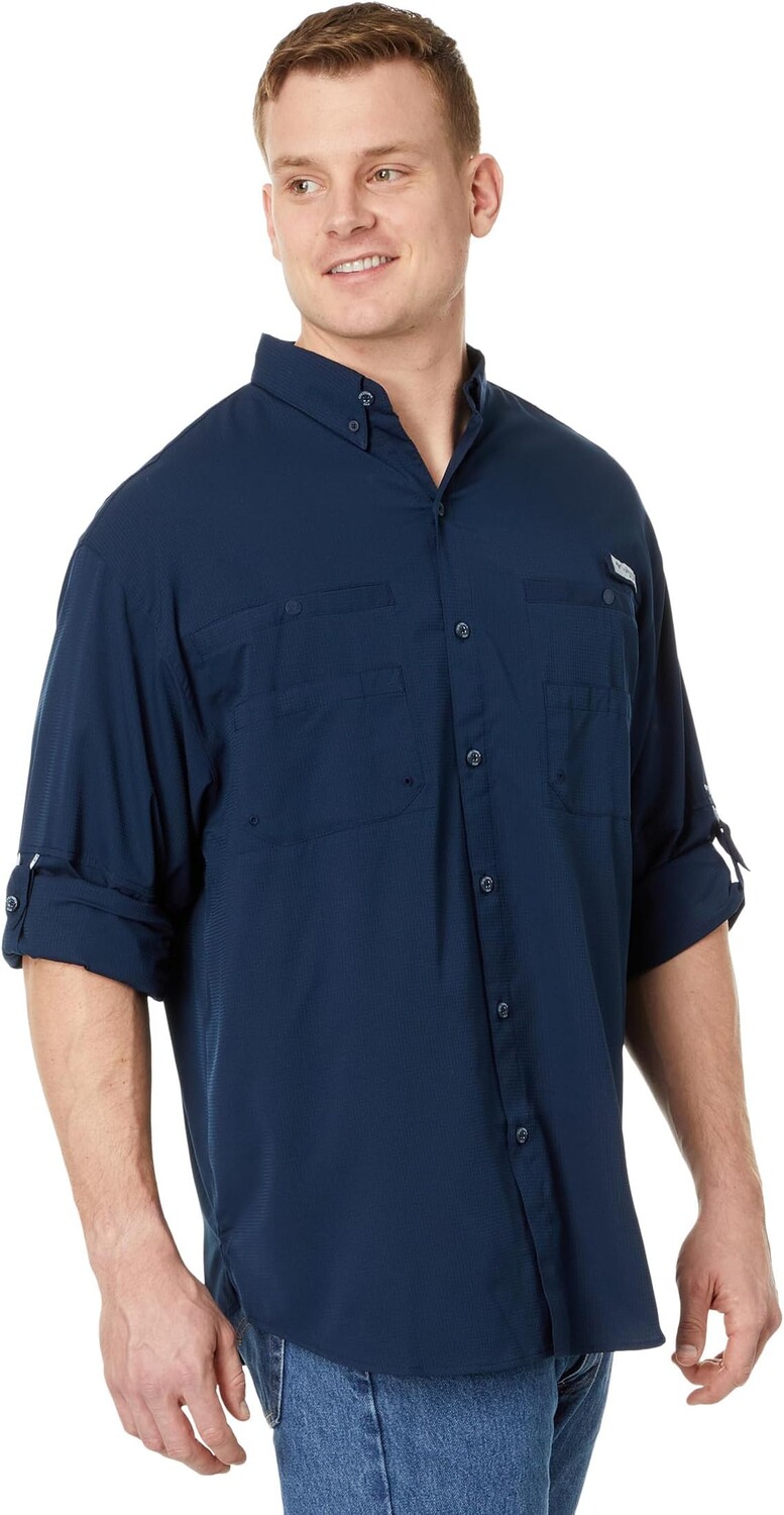 

Рубашка Big & Tall Tamiami II L/S Columbia, цвет Collegiate Navy, Черный, Рубашка Big & Tall Tamiami II L/S Columbia, цвет Collegiate Navy