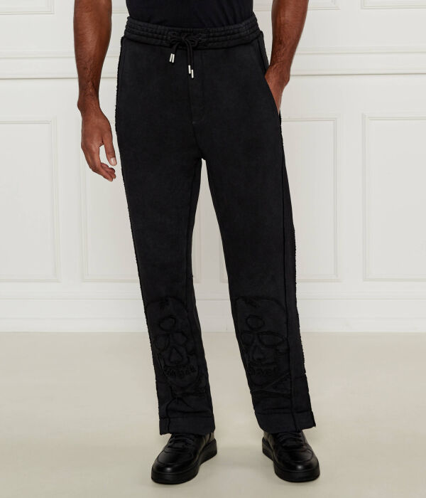 

Брюки с разрезом Regular fit Hugo, черный