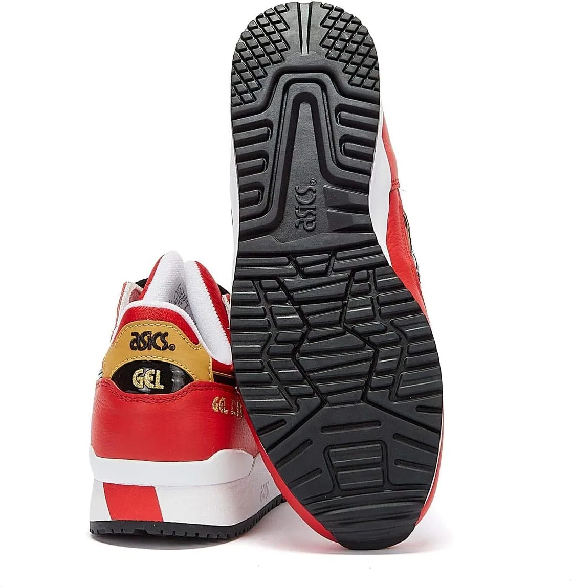 Мужские кроссовки ASICS, Classic Red Black — фото 4