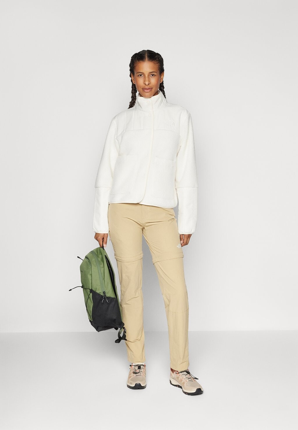 

Флисовая куртка CRAGMONT JACKET The North Face, кремовый