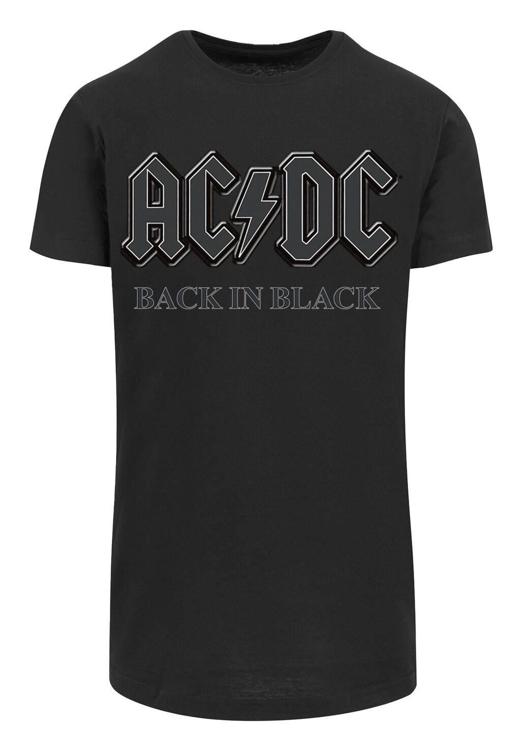 

Футболка с принтом ACDC BACK IN BLACK F4NT4STIC, черный