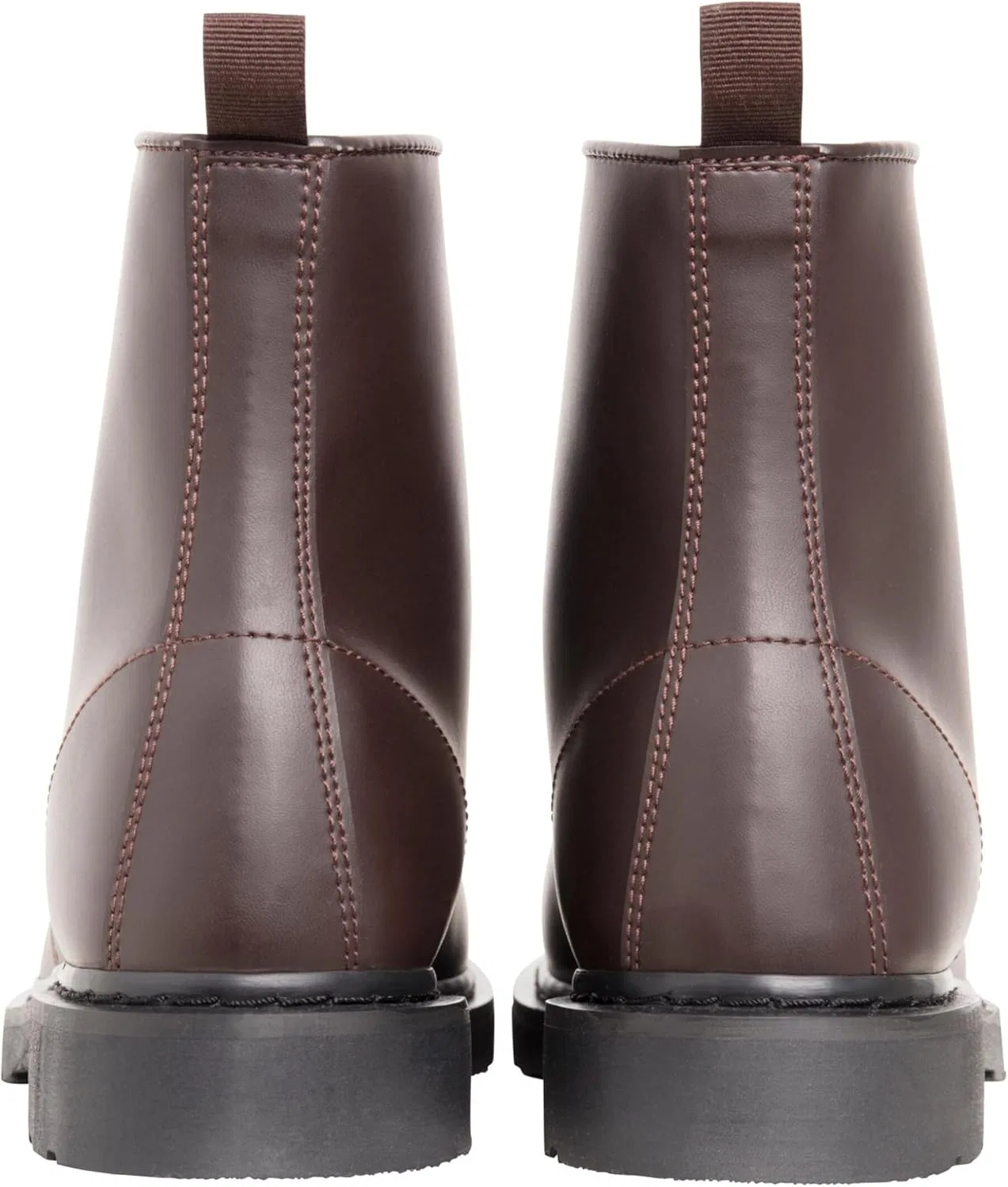 Ботильоны Urban Classics унисекс на толстой шнуровке, Burgundy
