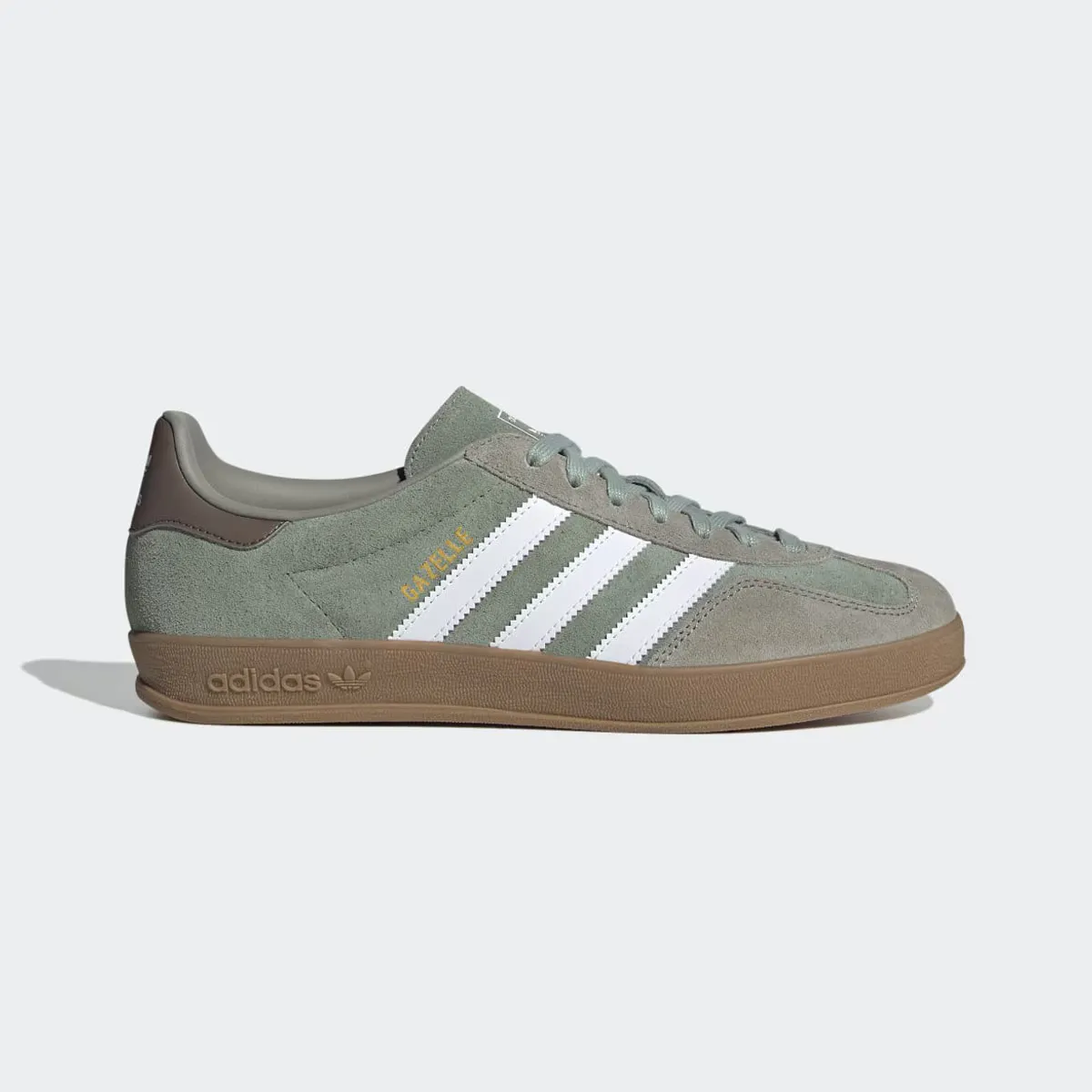 

Мужские повседневные кроссовки Adidas Originals GAZELLE INDOOR, зеленый