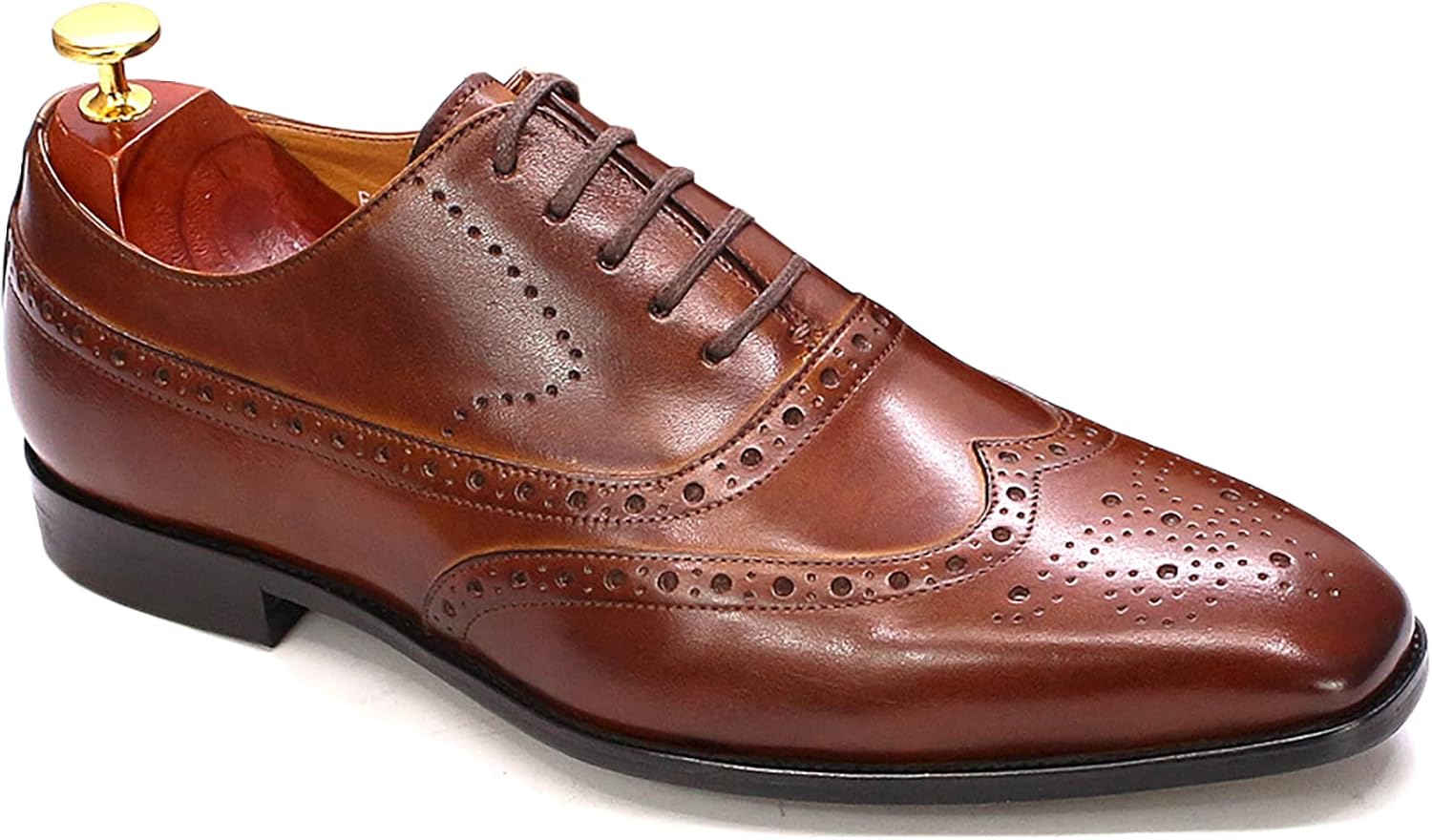 

Мужские броги классические формальные туфли оксфорды кожаные на шнуровке для работы, униформы, встречи, свадьбы, вечеринки, броги дерби, черные-47 Generic