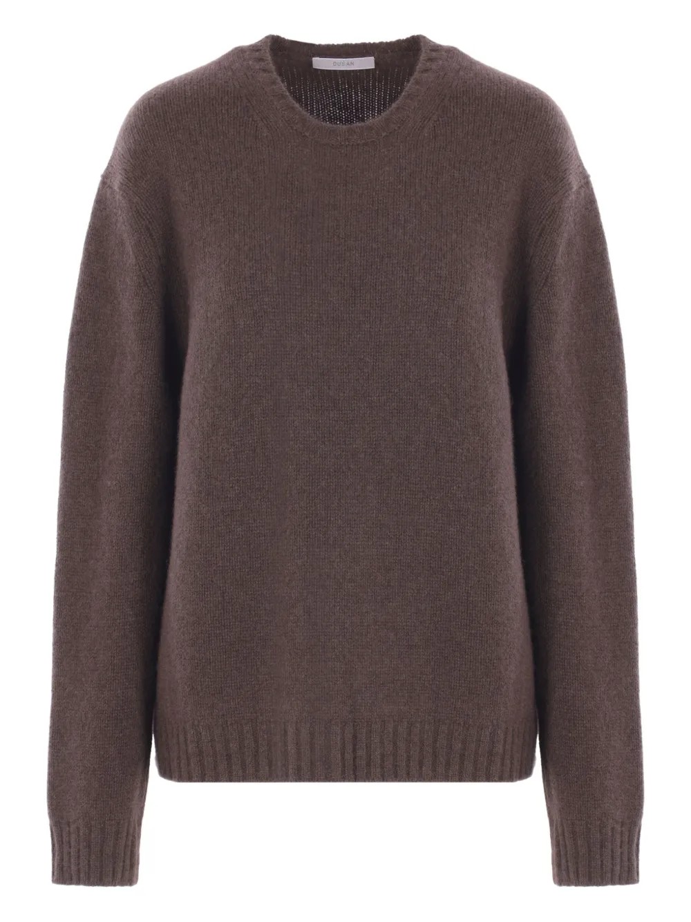 

Кашемировый свитер с круглым вырезом Dusan, коричневый