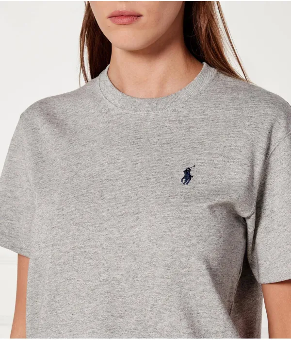 Футболка Loose fit Polo Ralph Lauren, серый — фото 4