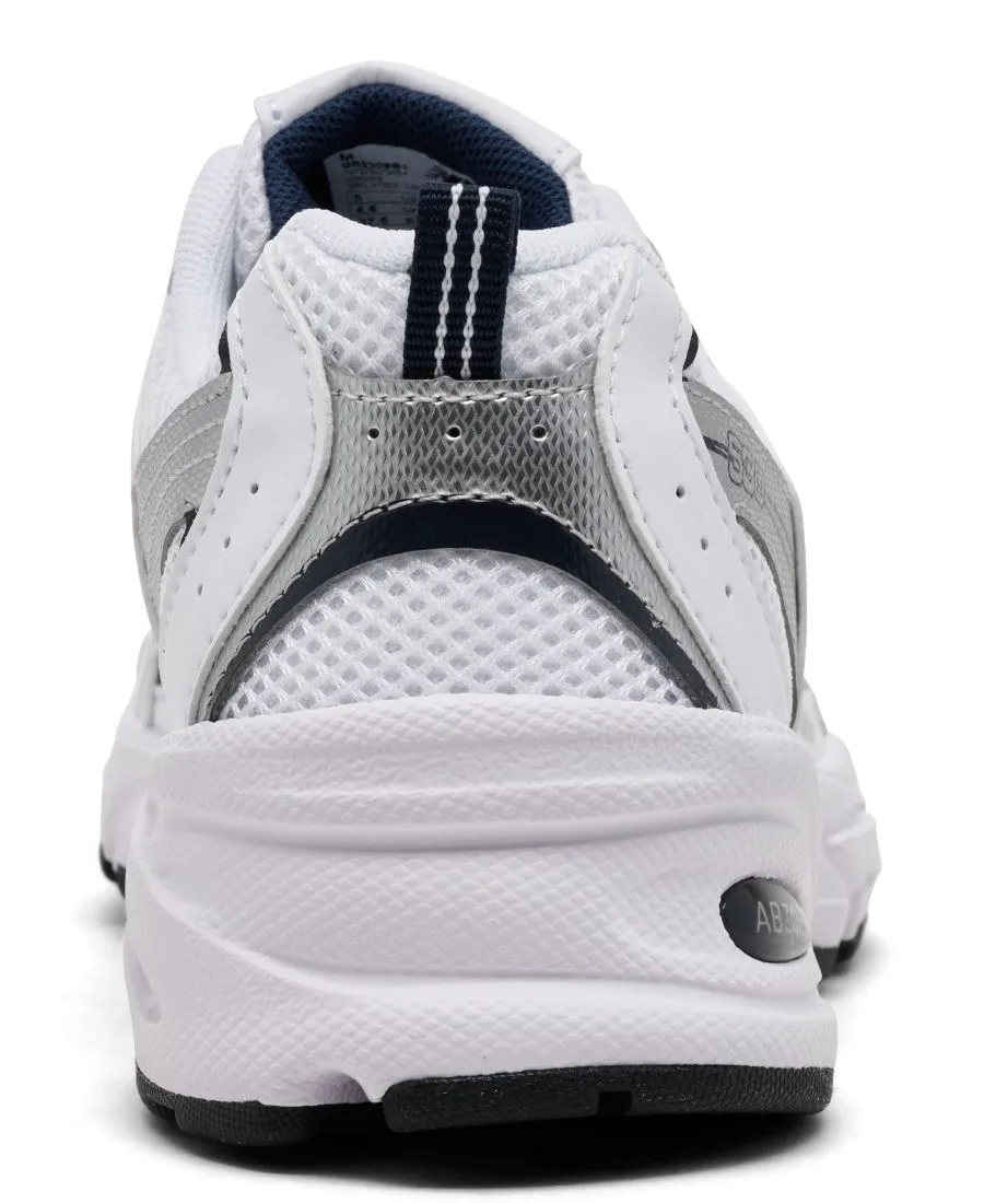 Детские повседневные кроссовки Big Kids 530 от Finish Line New Balance, белый — фото 4