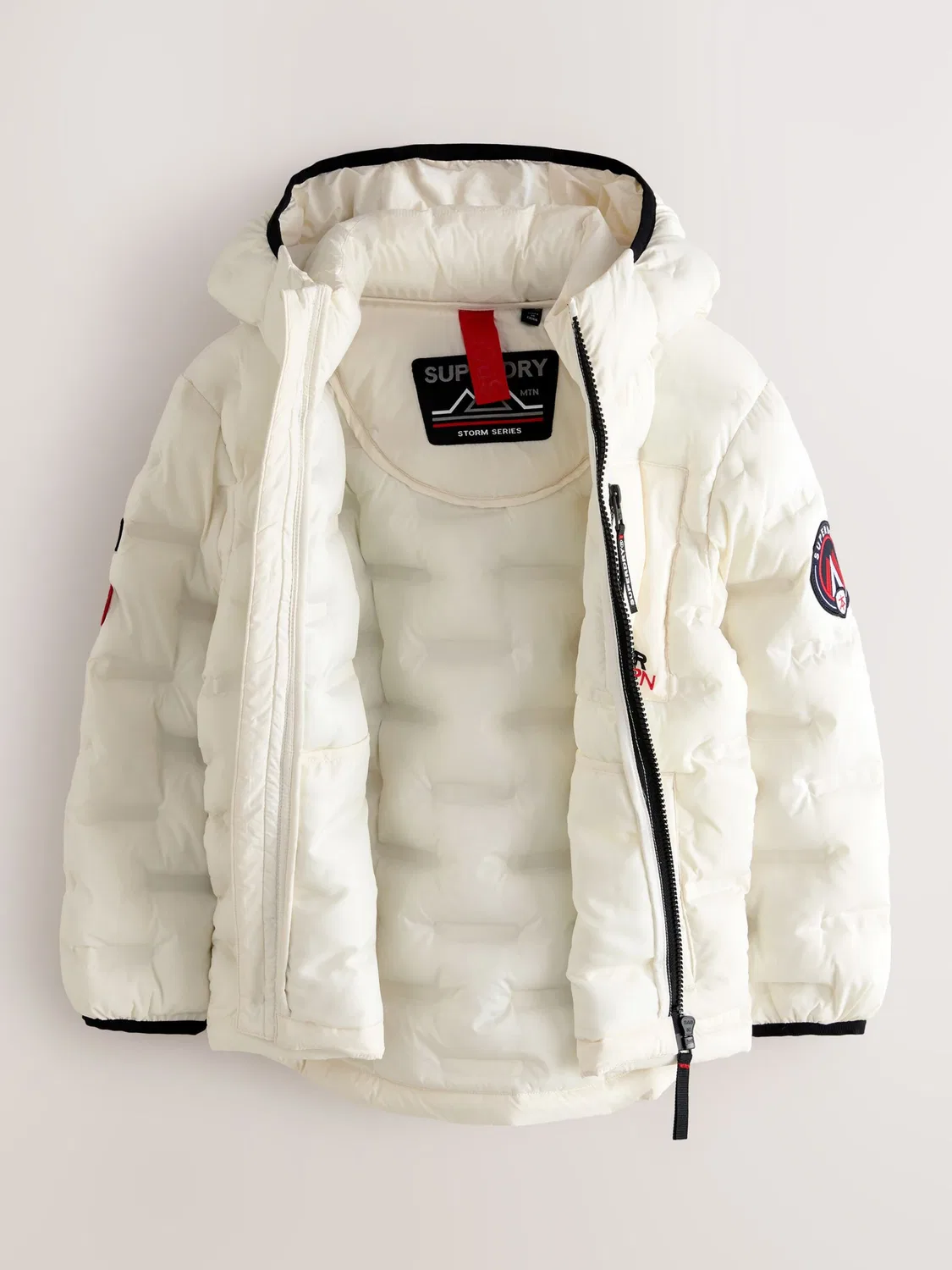 Зимняя куртка Superdry & Co, White — фото 3