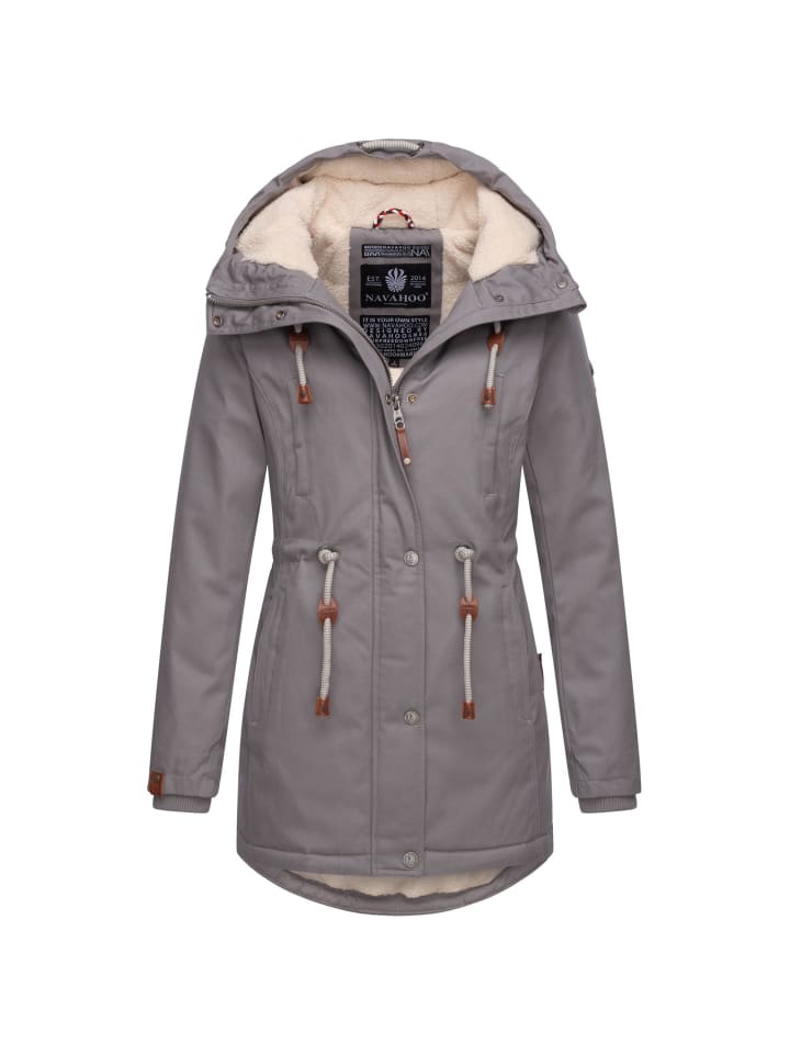 

Пуховик Navahoo Winterjacke B991, серый