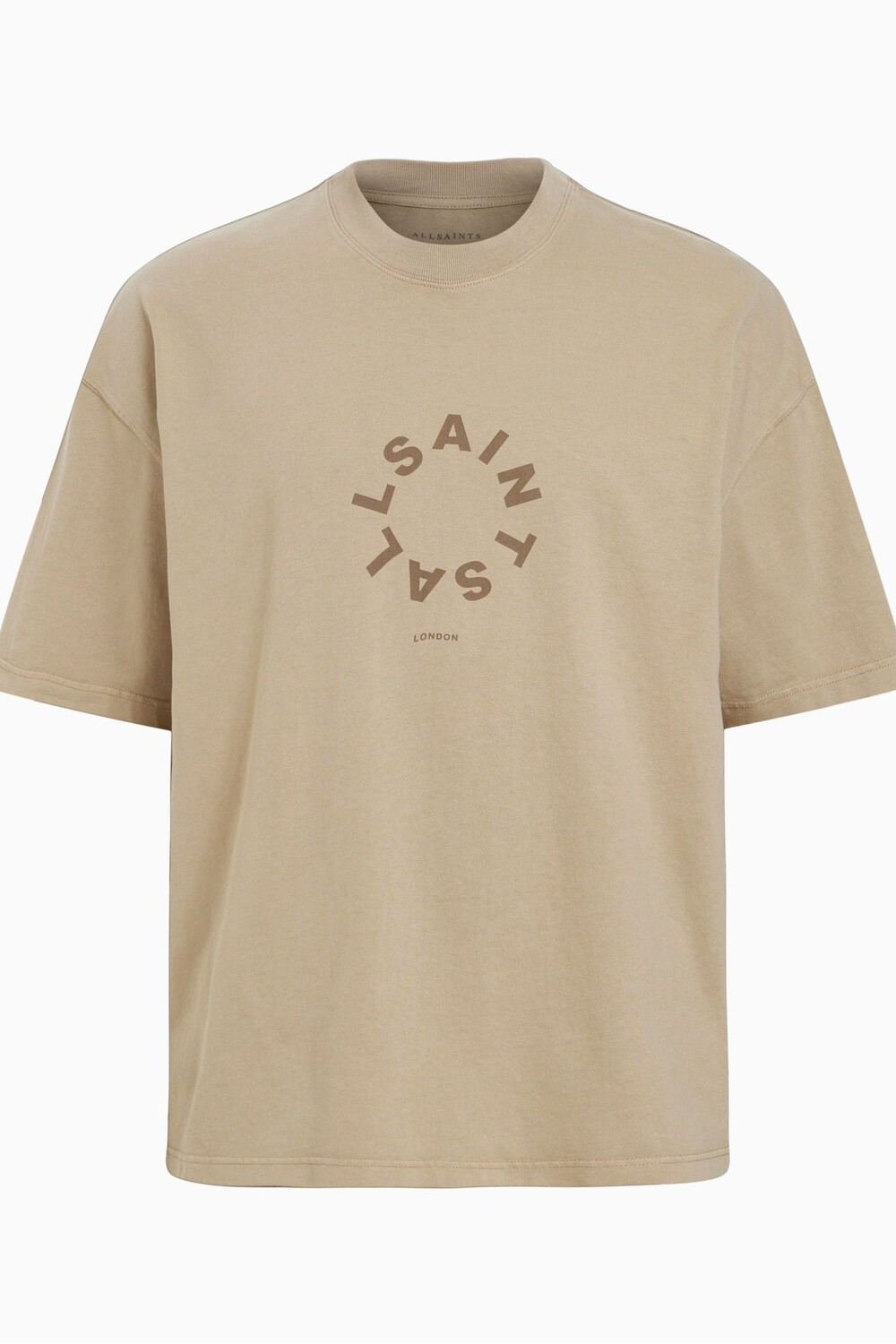 

Футболка с короткими рукавами Allsaints tierra All Saints, коричневый