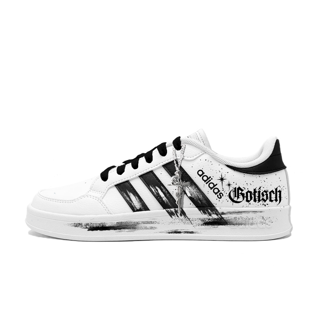 

Adidas Neo Breaknet Galaxy Shimmer устойчивые к истиранию низкие кроссовки для скейтбординга мужские black white