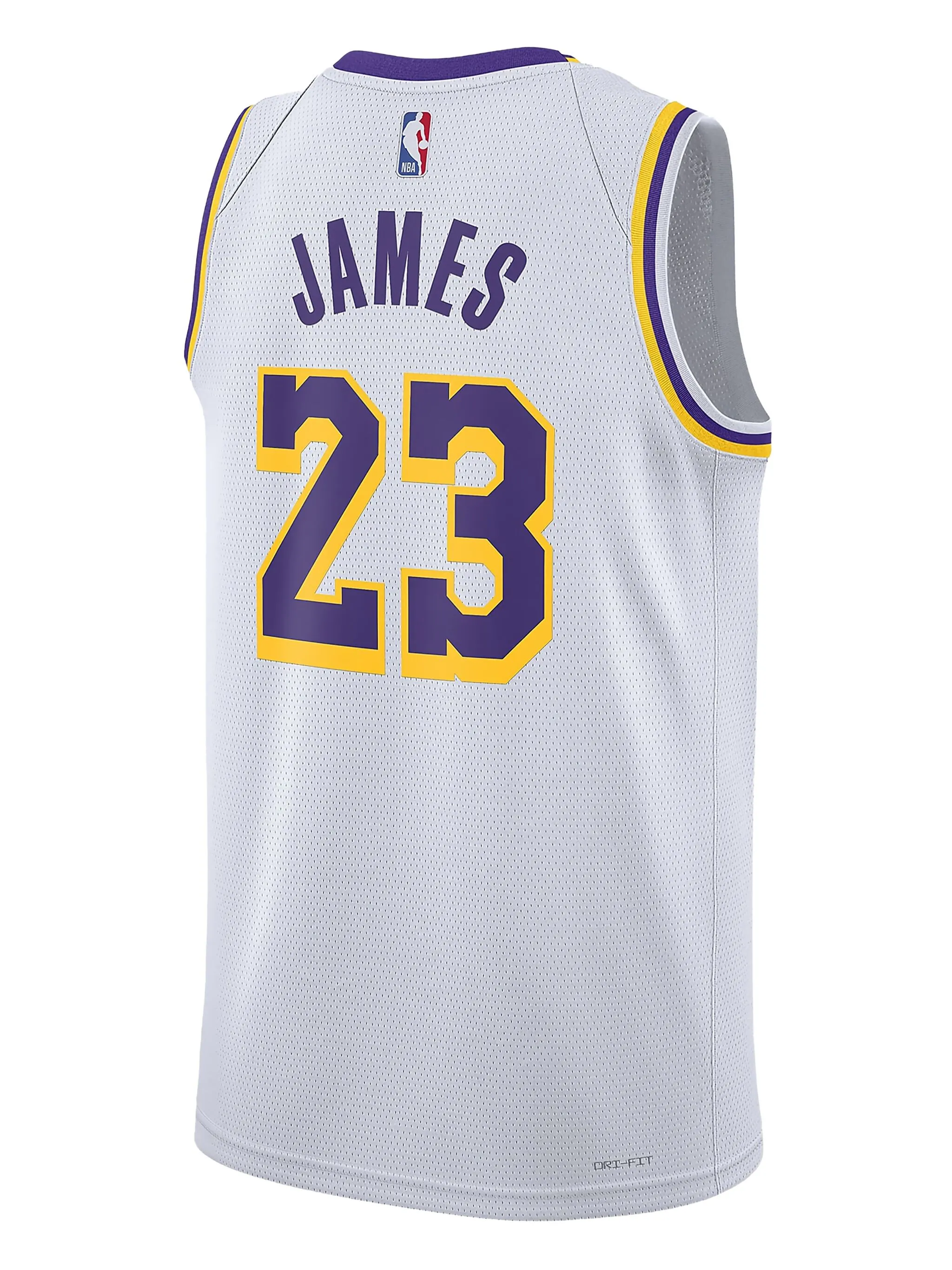 Топ LeBron James Los Angeles Lakers 2022/23 Association Edition Nike, белый — фото 2