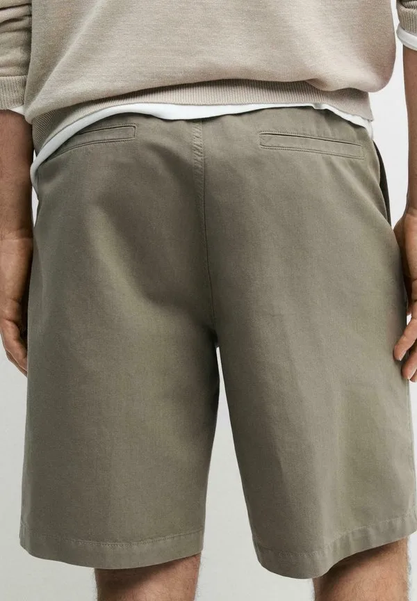 Шорты Massimo Dutti, Khaki — фото 3