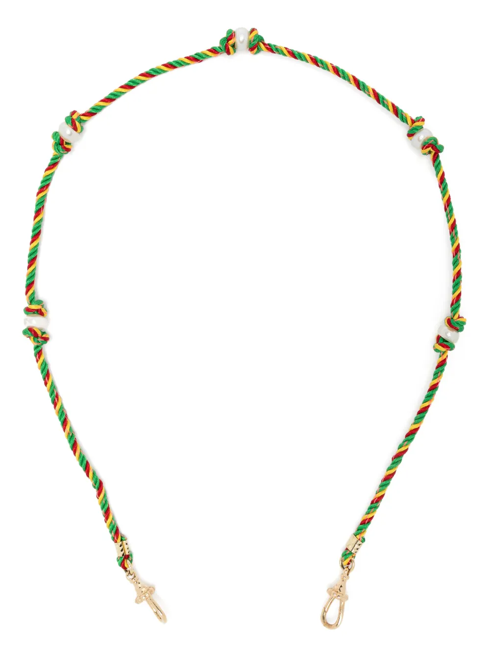 

Колье Mauli Silky Rasta из желтого золота Marie Lichtenberg, золотой