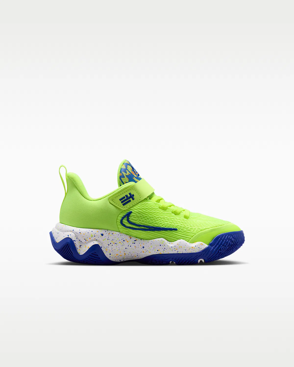 Детские кроссовки Giannis Immortality 4 SE, Volt Ice/Game Royal/Laser Orange/Multi-Color — фото 3