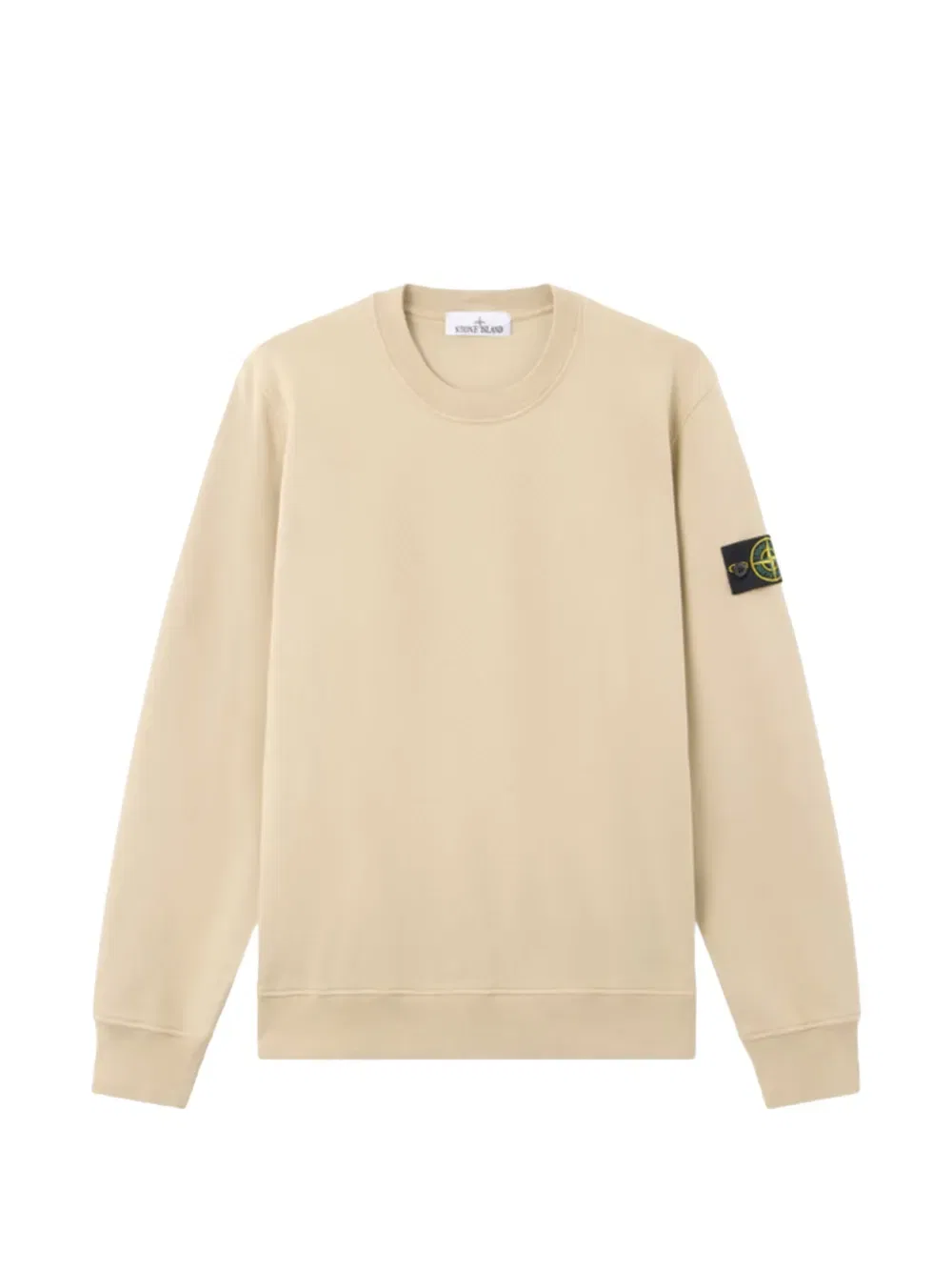Толстовка с нашивкой Stone Island, нейтральный