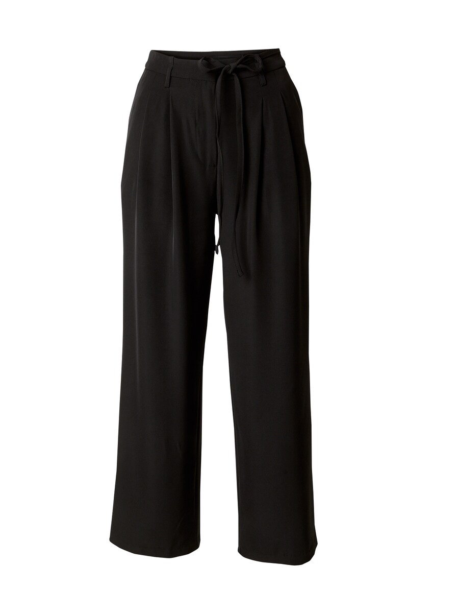 

Брюки со складками спереди VERO MODA Wide leg Pleat-Front Pants VMKRISTEL, черный