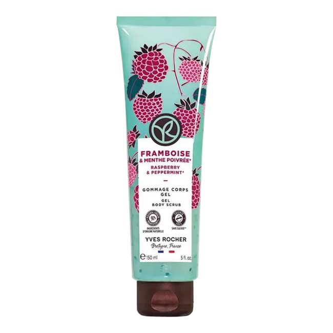 

Скраб для тела с малиной и мятой Yves Rocher, 150 мл