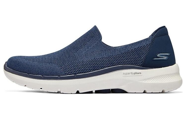 

Кроссовки Skechers Go Walk 6 Lifestyle Shoes Men Low-top Blue, синий