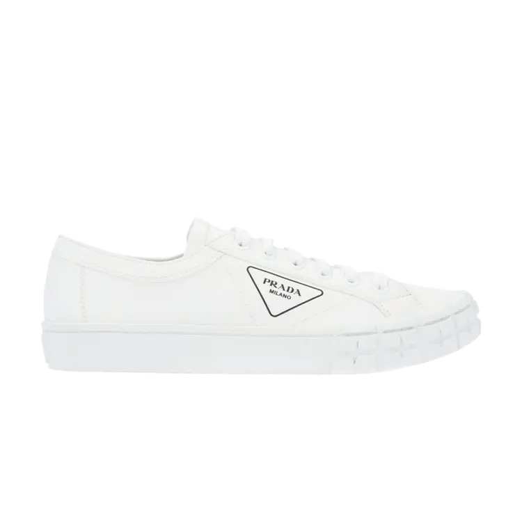 

Кроссовки Prada Gabardine Wheel Low 'White', белый