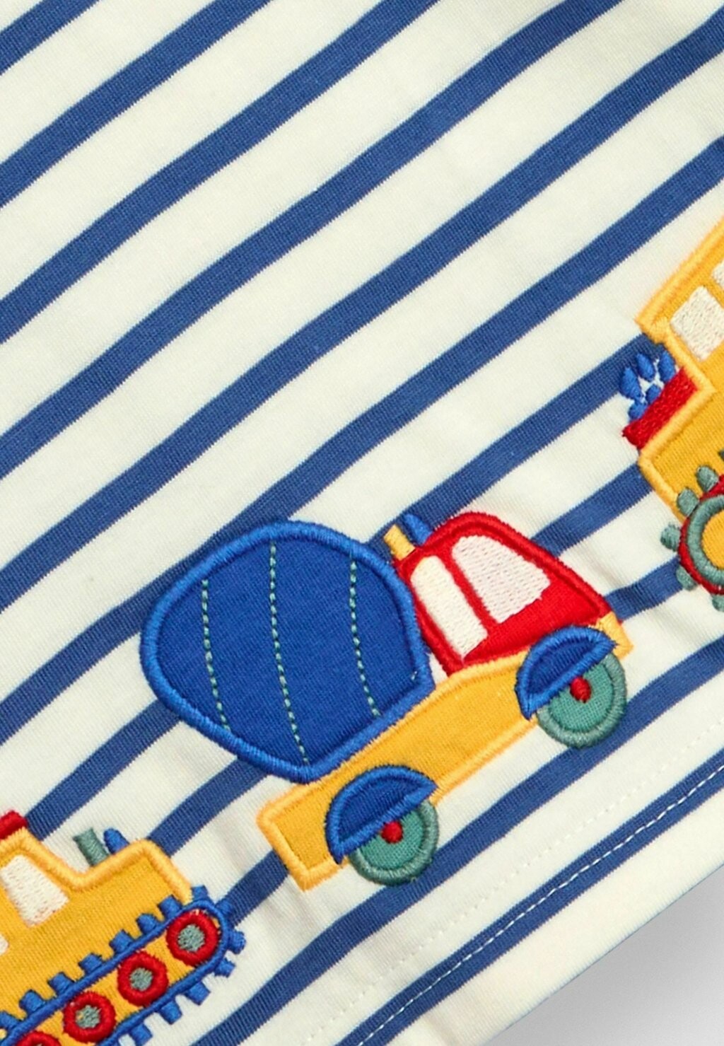 

Топ с длинными рукавами CONSTRUCTION VEHICLES APPLIQUE REGULAR FIT JoJo Maman Bébé, синий