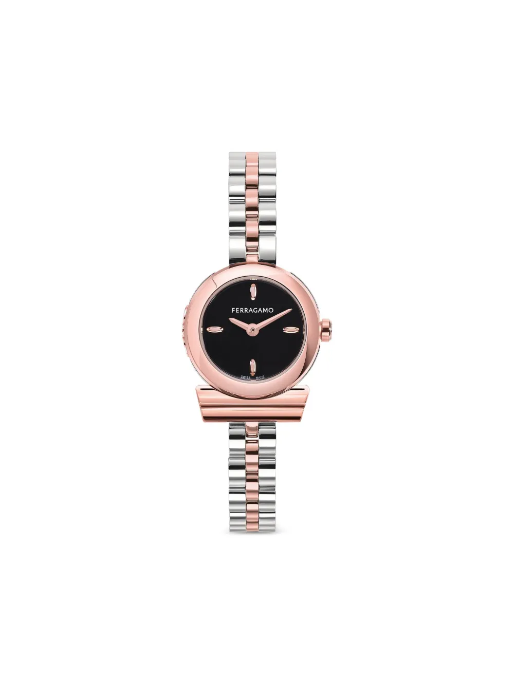 

Наручные часы Gancini Twisted 22.5 мм Ferragamo, серебристый