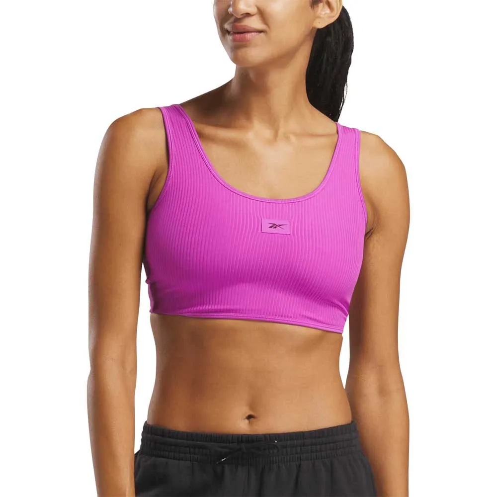 

Спортивный бюстгальтер Reebok Rib Multi-Way sports bra, фиолетовый