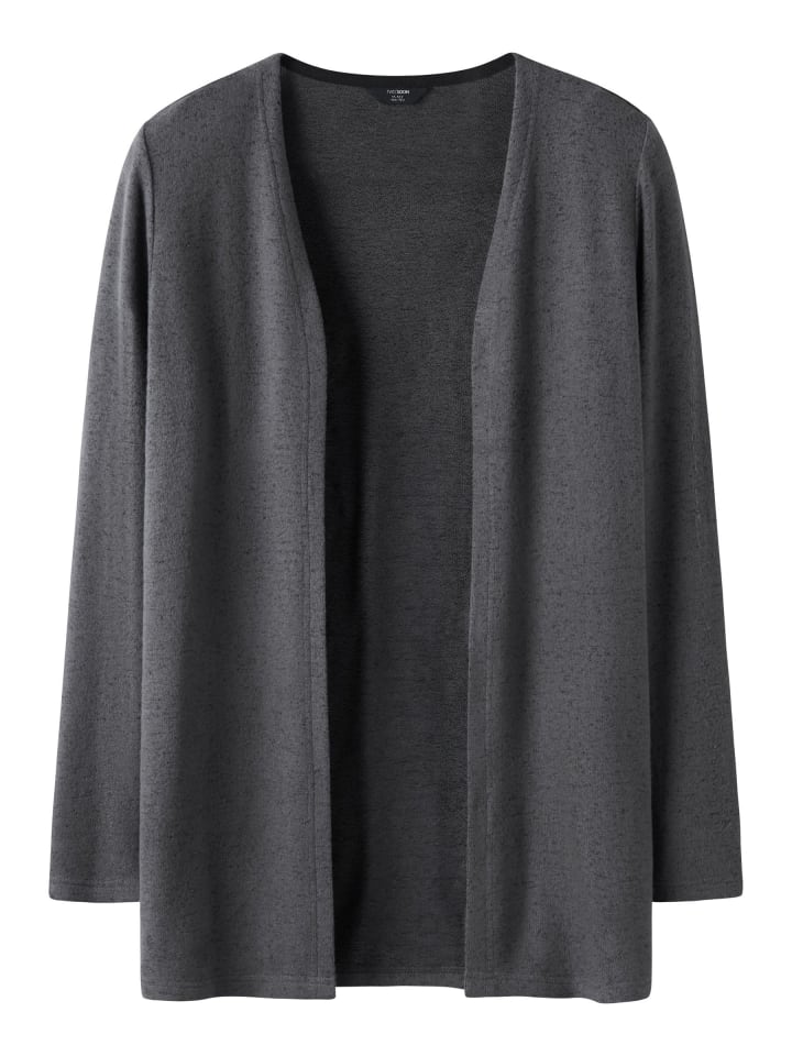 

TWO SOON Кардиган темно-серого меланжа