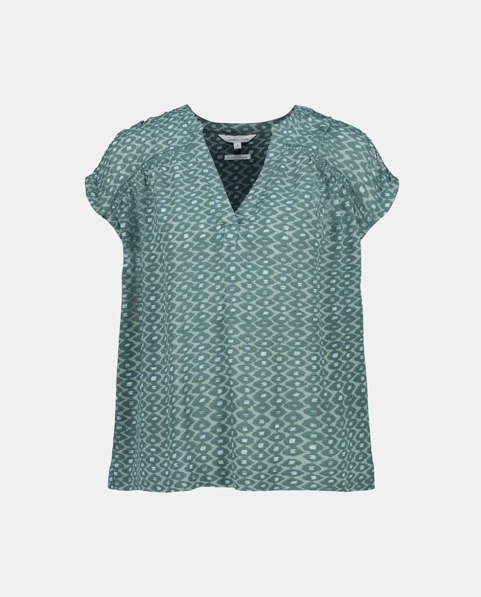 

Женский топ без рукавов Southern Cotton, зеленый