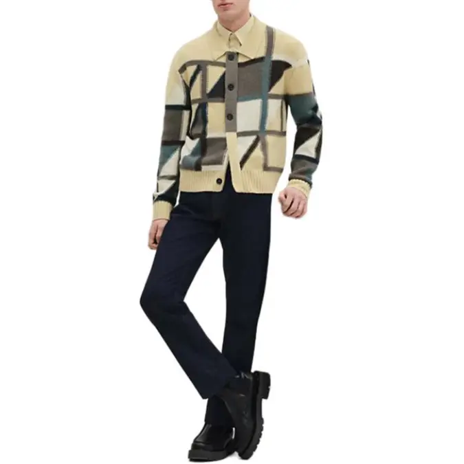 

Кашемировый свитер мужской Vanilla HERMES, Vanilla