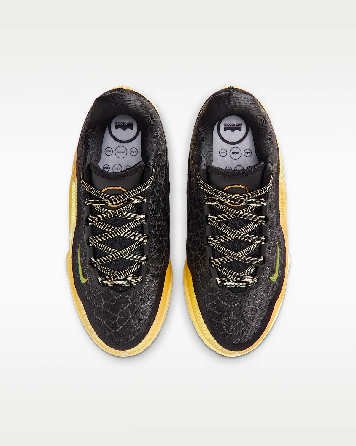 Детские баскетбольные кроссовки LeBron XXIII "Hurt Feelings", Black/Soft Yellow/Stadium Green/Black — фото 4